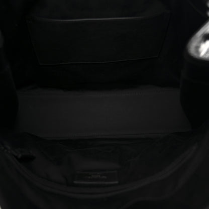 Saint Laurent Crinkled Calfskin Matelasse Monogram Large Niki Shopper Tote Black 5 of 10
