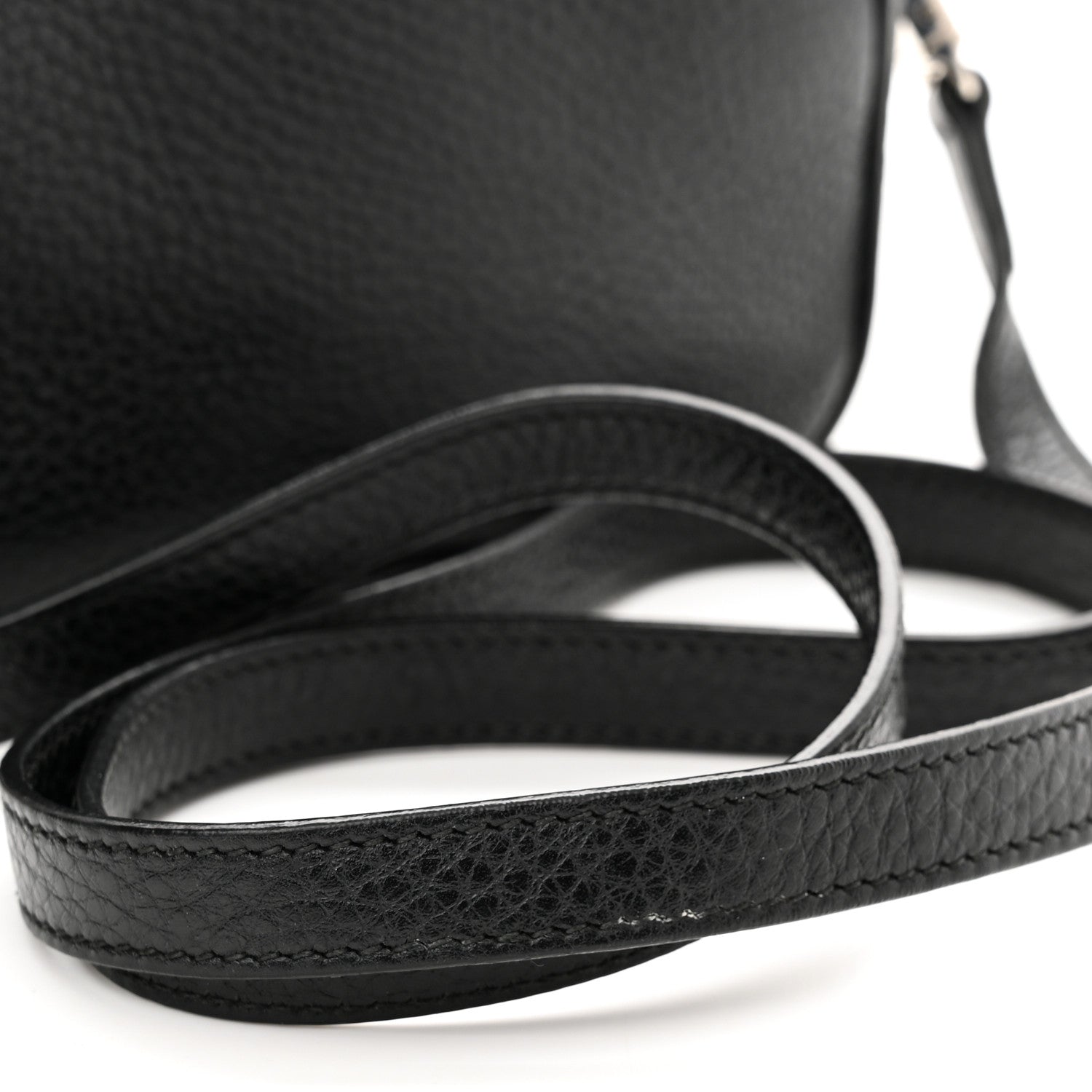 Gucci Pebbled Calfskin Children's Mini Soho Disco Messenger Bag Black 14 of 15