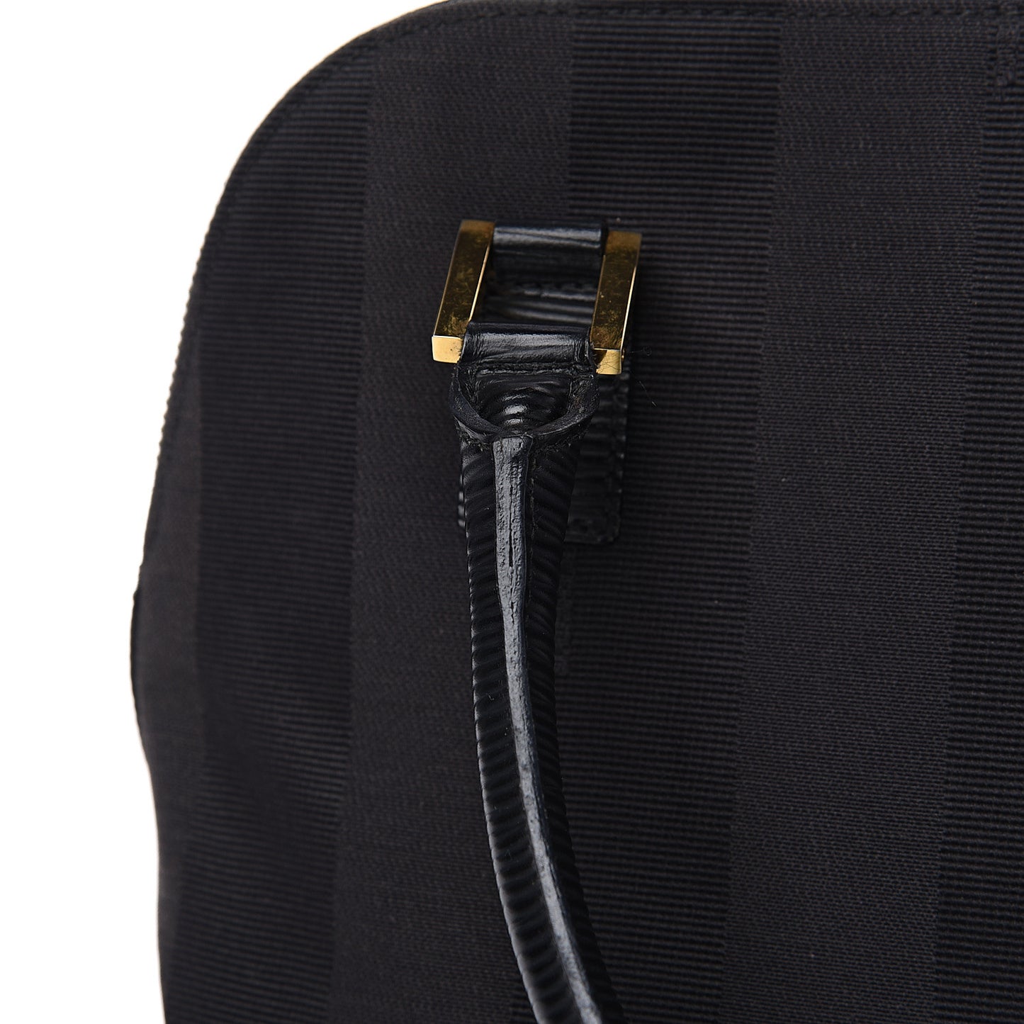 Pequin Textured Calfskin Tote Black