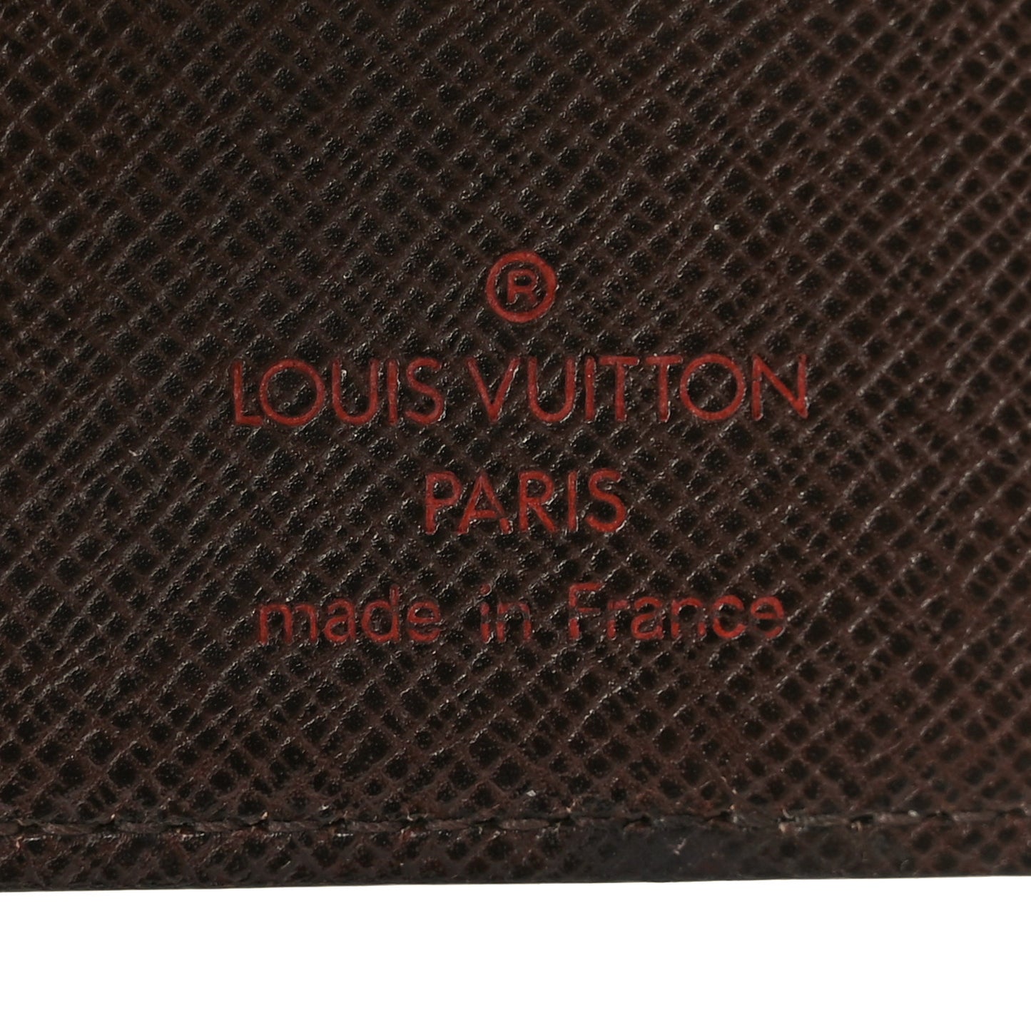 Damier Ebene Medium Ring Agenda Cover