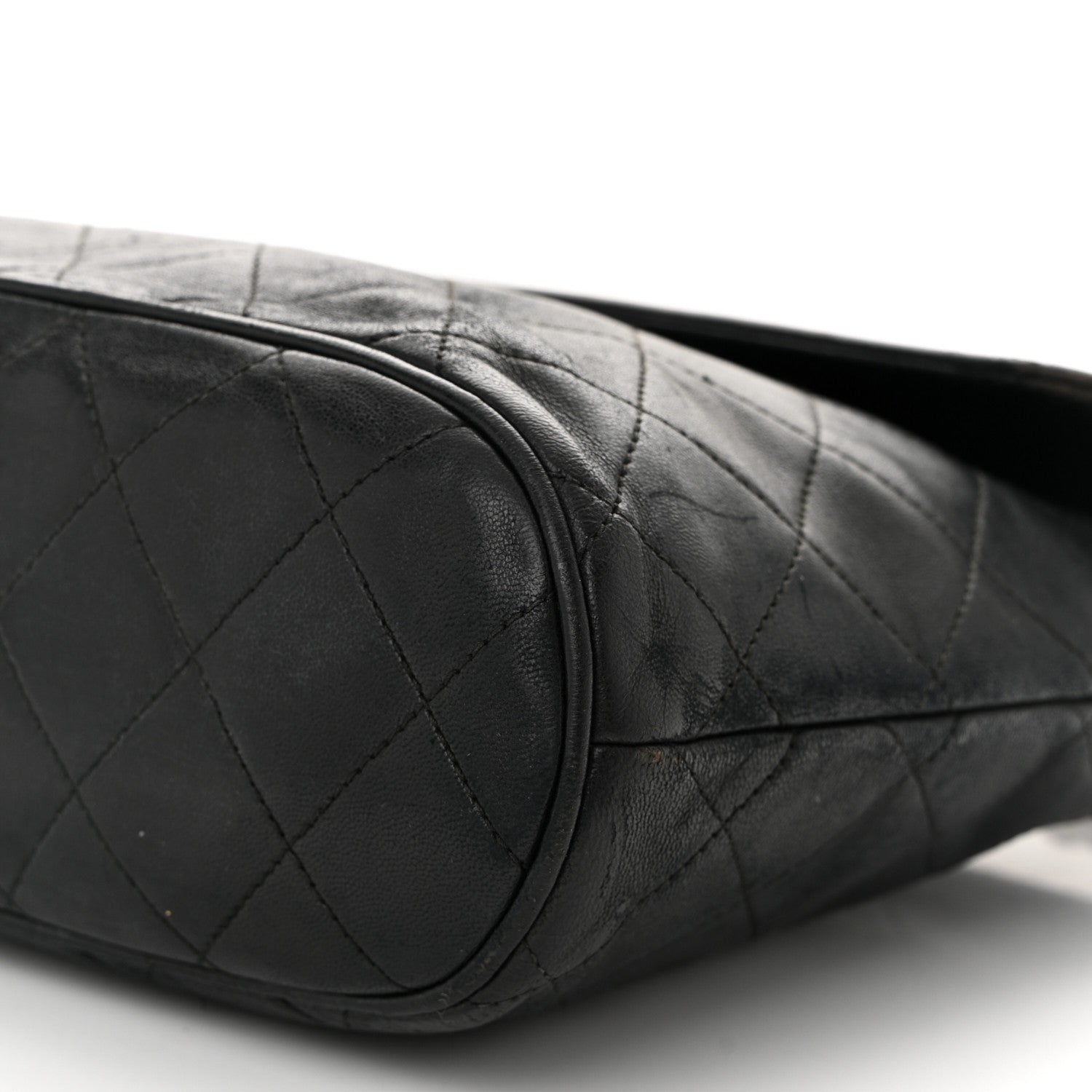 Chanel Lambskin Quilted CC Tassel Flap Black 11 of 15