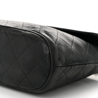 Chanel Lambskin Quilted CC Tassel Flap Black 11 of 15