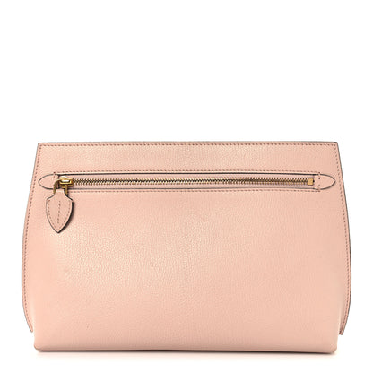 Burberry Grainy Calfskin Wristlet Clutch Ash Rose 1 of 7