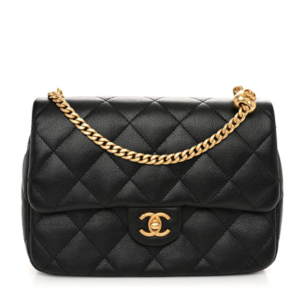 Chanel Caviar Quilted Sweetheart Flap Black 1 of 11