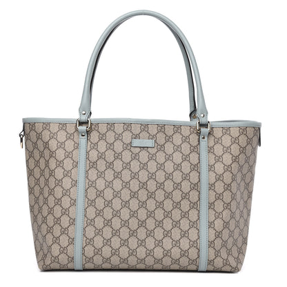 Gucci GG Plus Monogram Medium Joy Tote Light Blue 1 of 13