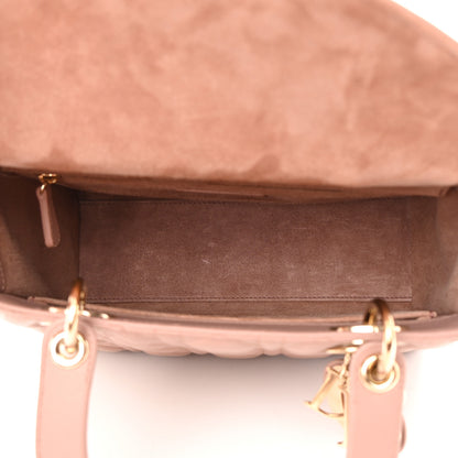 Christian Dior Lambskin Cannage Medium Lady Dior Fard 5 of 11