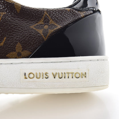 Louis Vuitton Patent Monogram Frontrow Sneakers 38 26 of 28