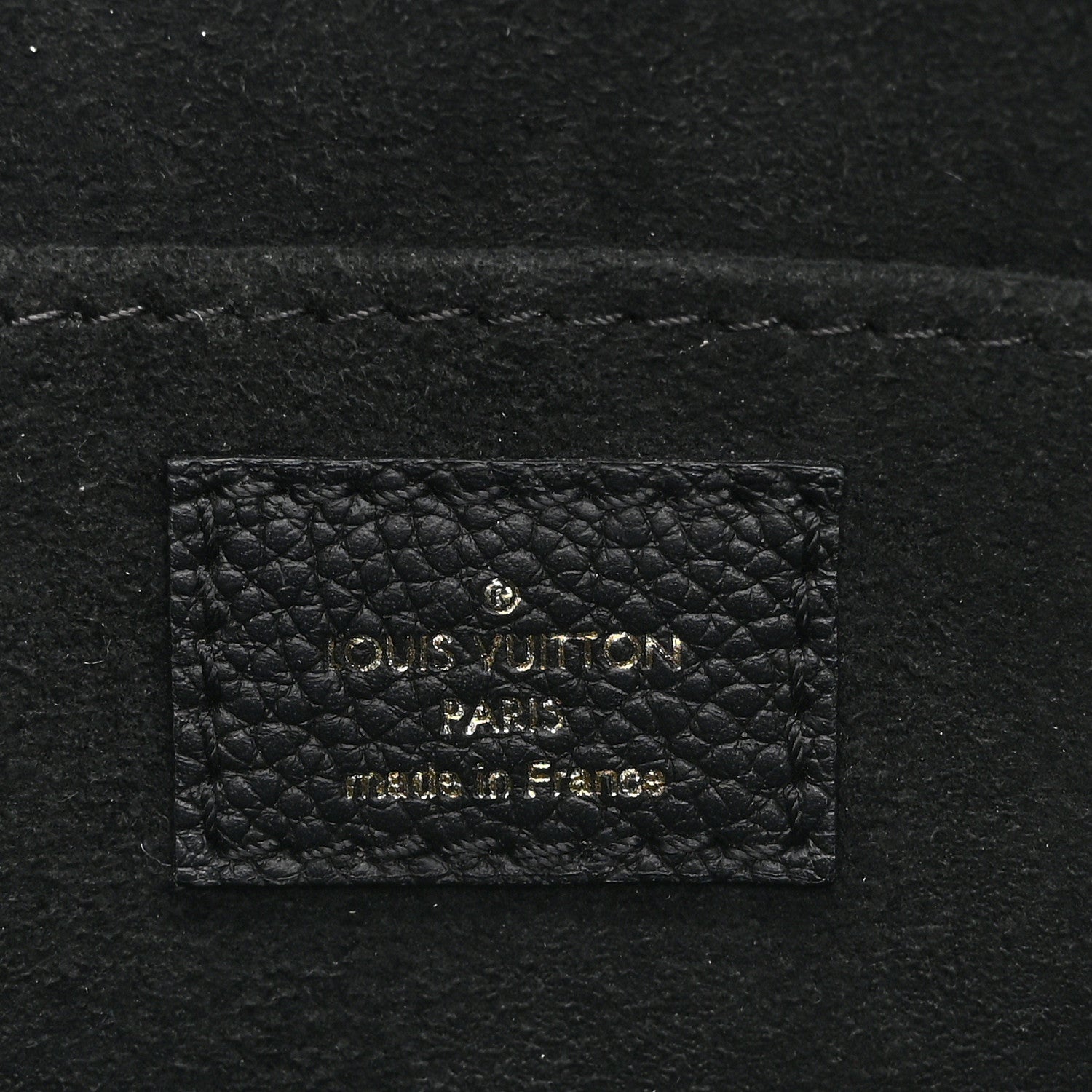 Louis Vuitton Empreinte Monogram Giant Petit Sac Plat Black 6 of 10