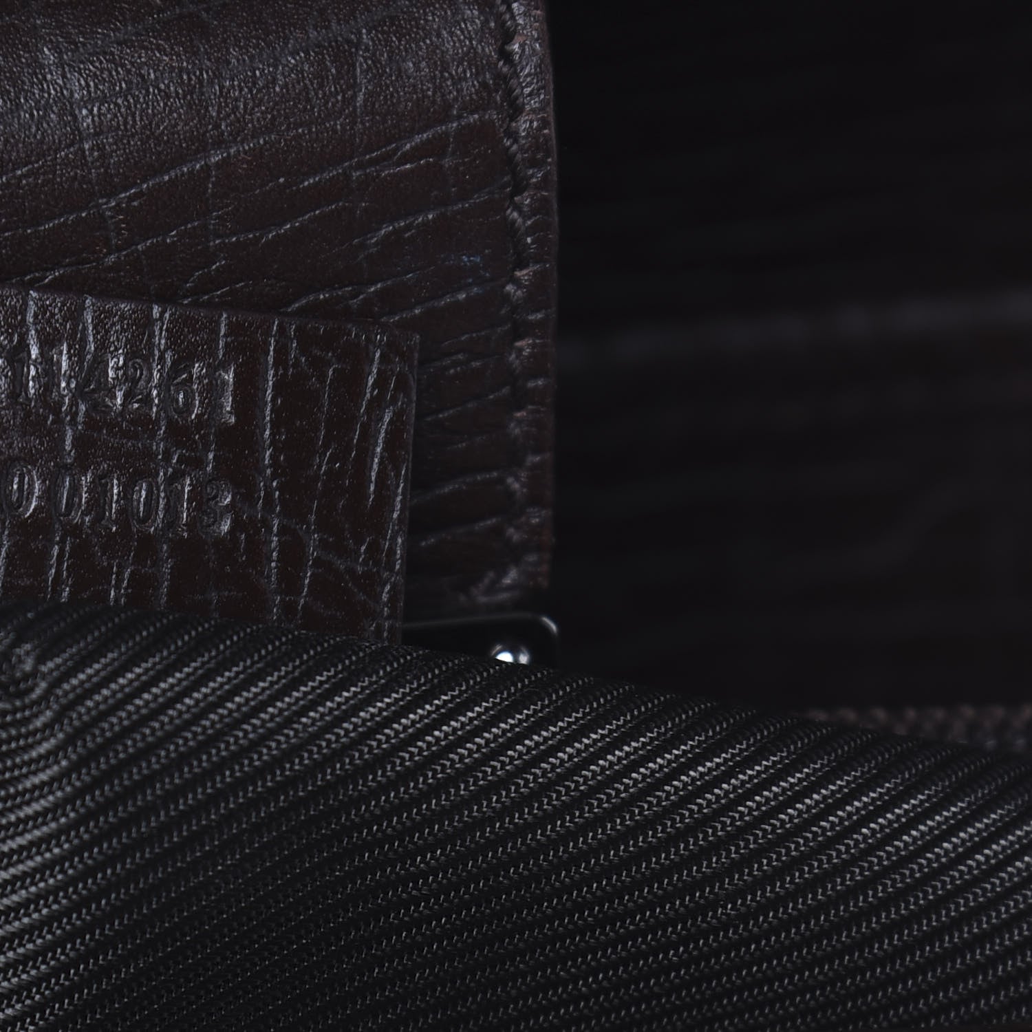 Gucci Monogram Bullet Travel Bag Dark Brown 7 of 12