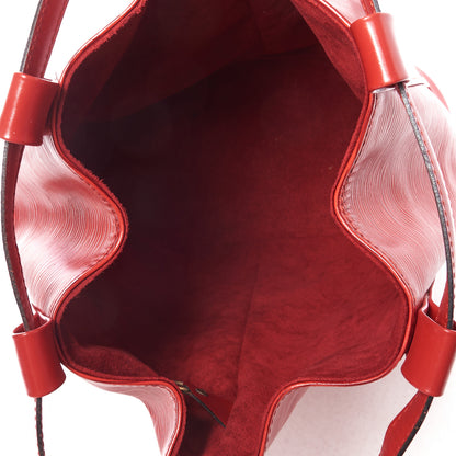 Louis Vuitton Epi Randonnee PM Castillan Red 7 of 9