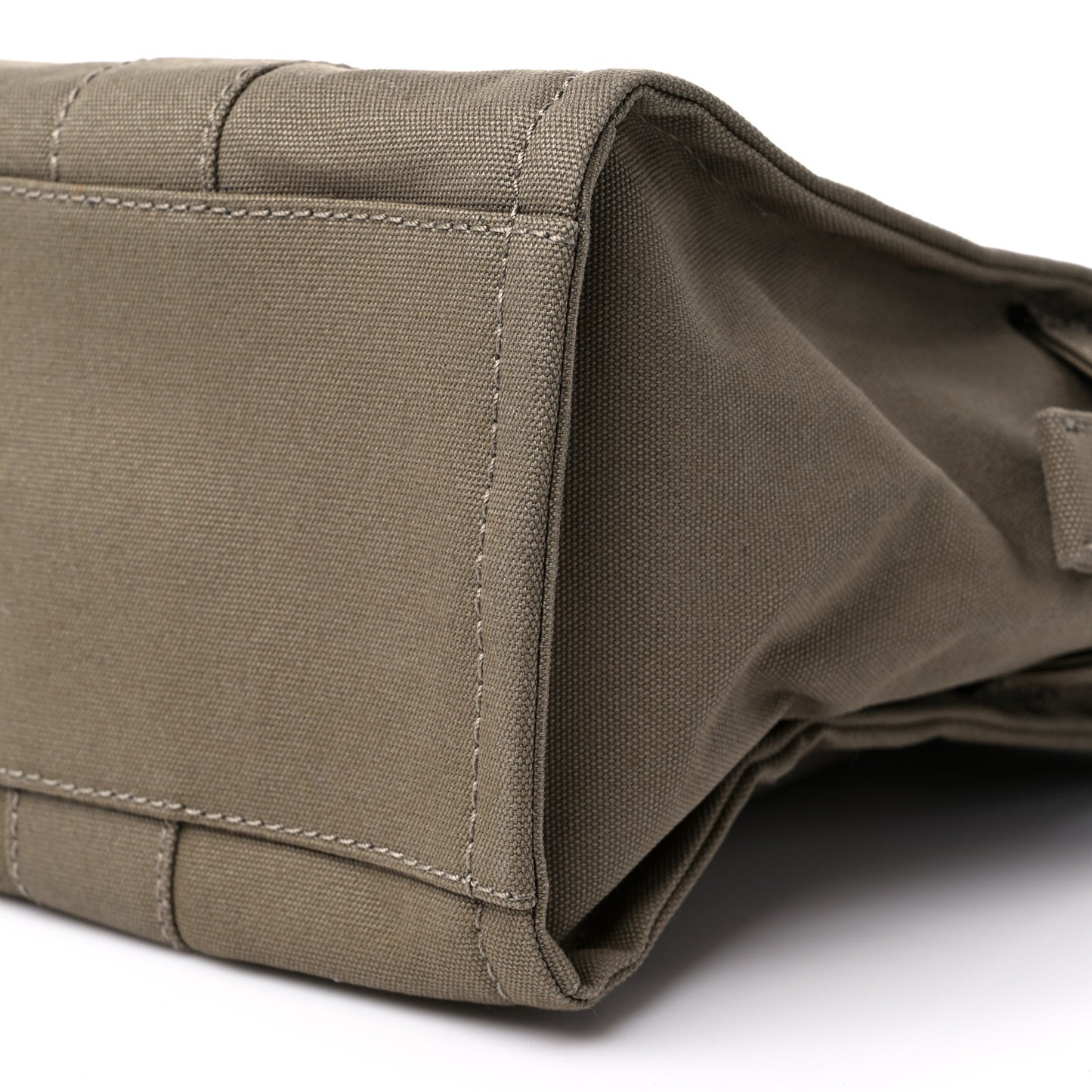 Canvas Large Summer Tote Bag Slate Green