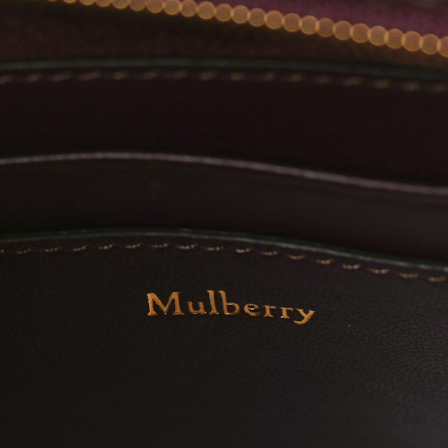 Small Classic Grain Micro Zipped Bayswater Oxblood