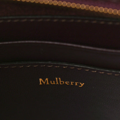 Mulberry Small Classic Grain Micro Zipped Bayswater Oxblood 6 of 8