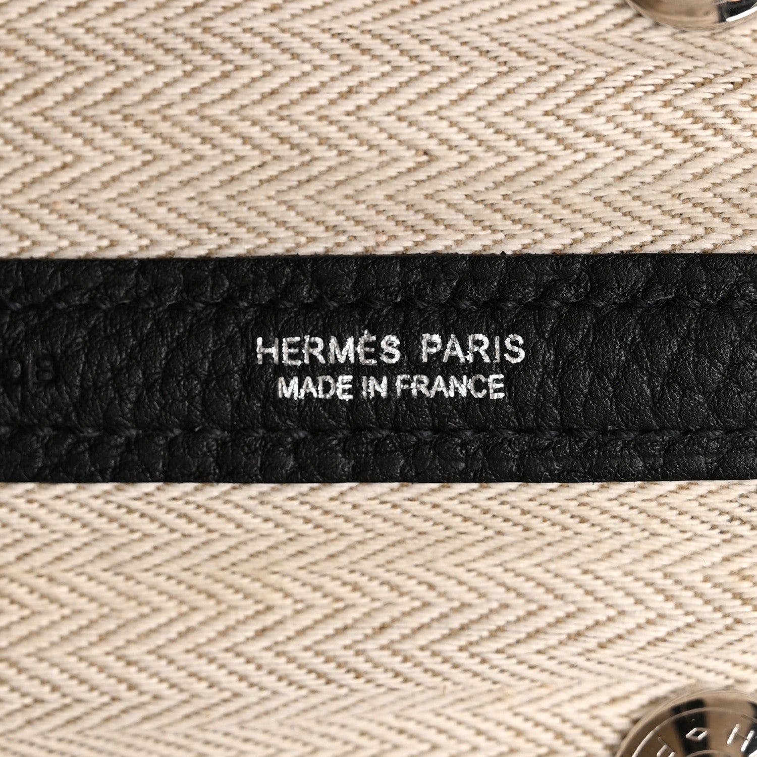 Hermes Negonda Garden Party 30 TPM Black 6 of 13