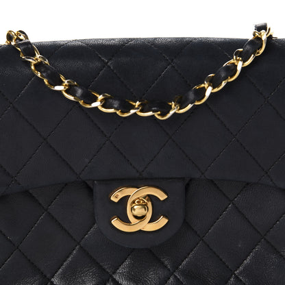 Chanel Lambskin Quilted Mini Square Flap Bag Black 11 of 11
