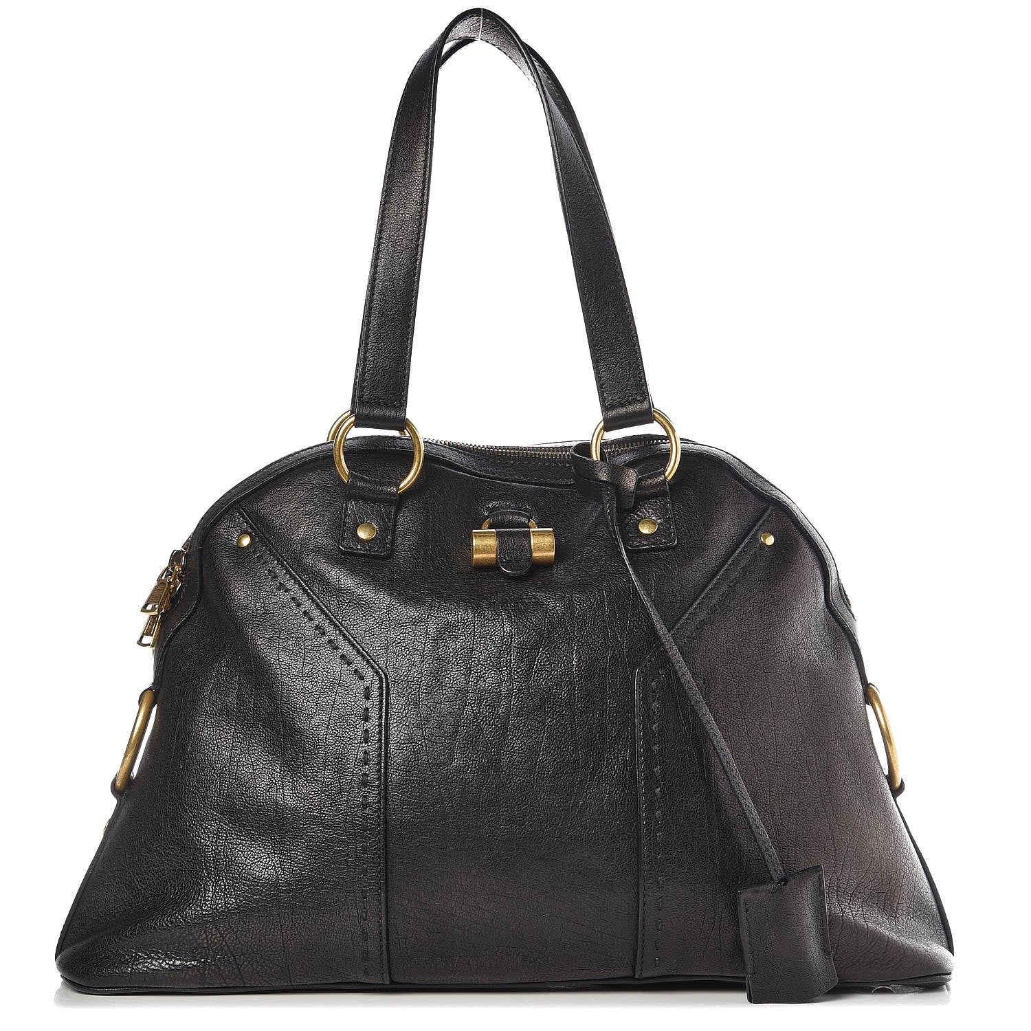 Saint Laurent Calfskin Large Muse Black 1 of 7
