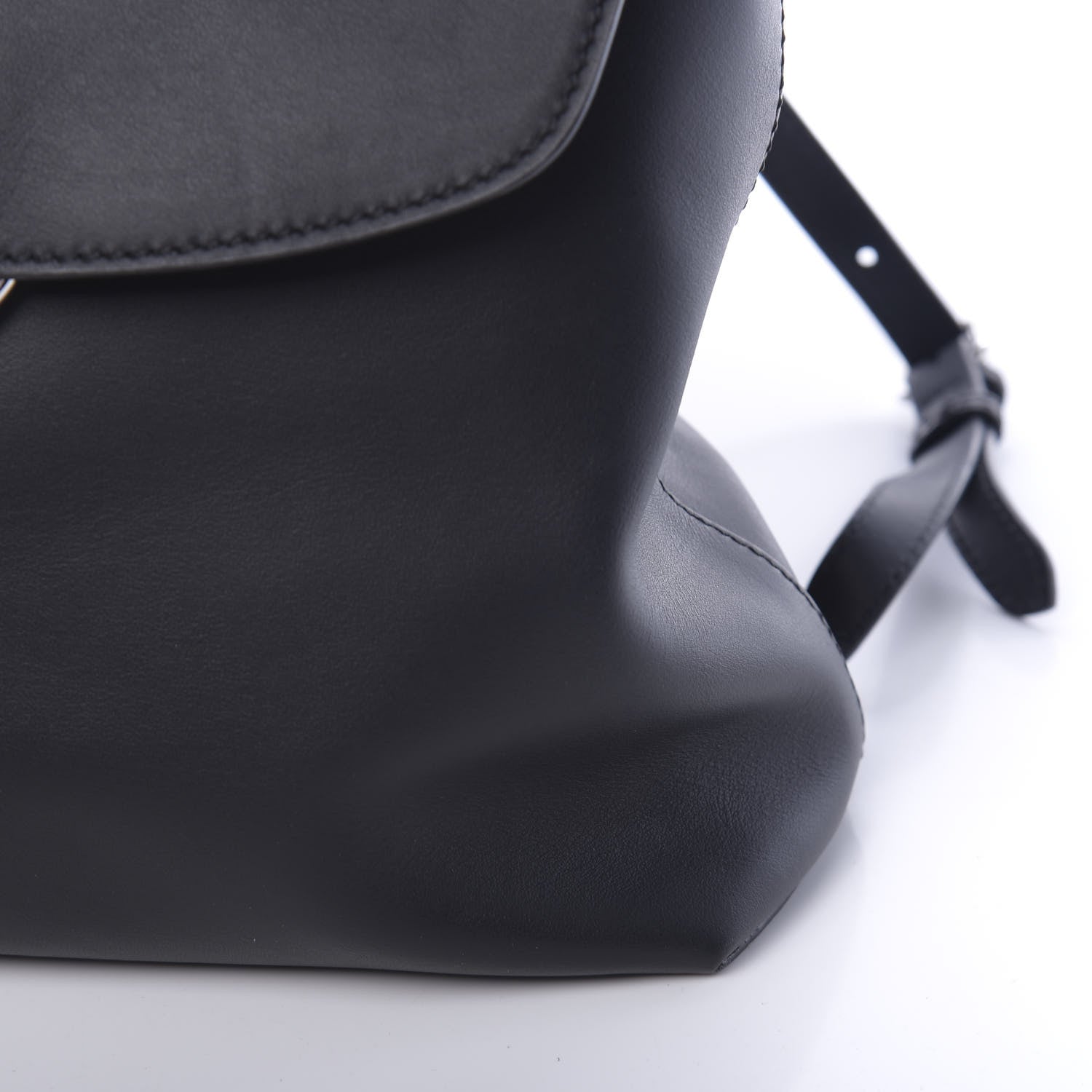 Fendi Vitello Century Opaco Large Back to School Backpack Black 8 of 11