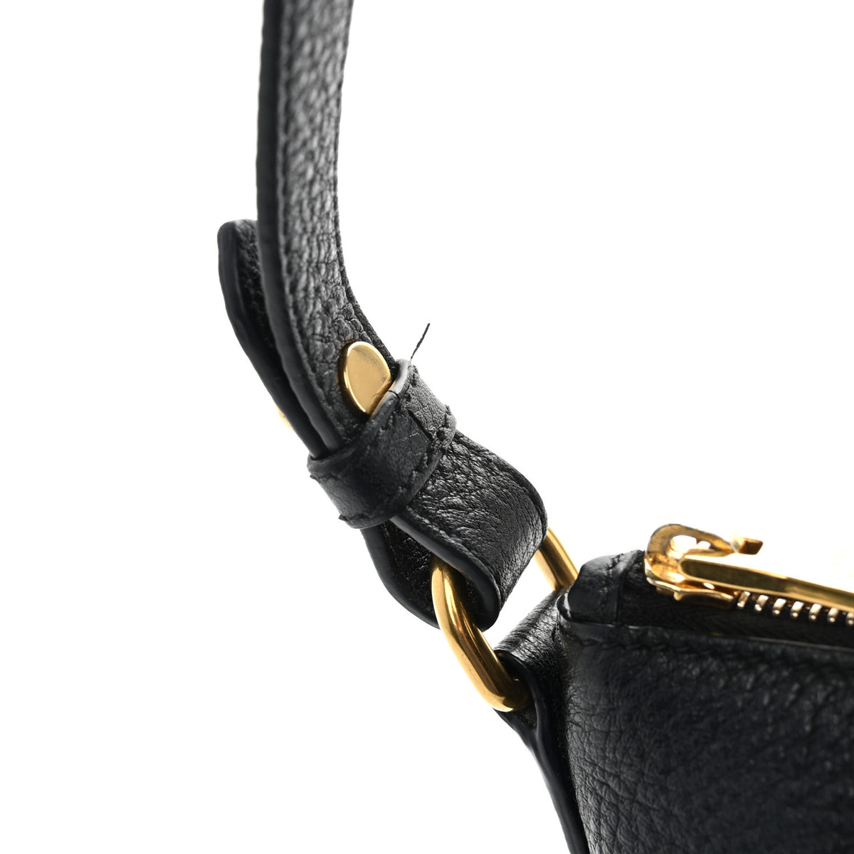 Prada Vitello Daino Small Tote Black 12 of 12