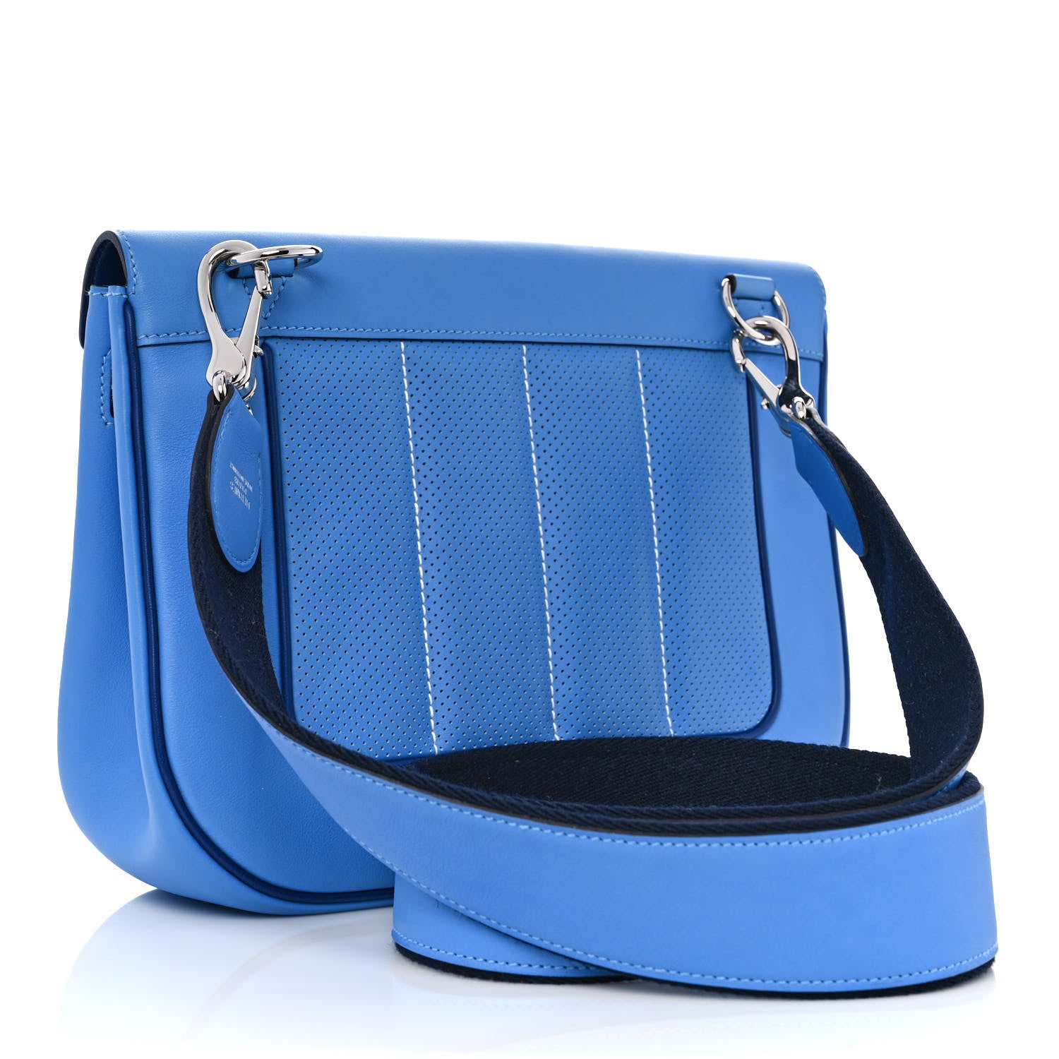 Hermes Veau Swift Sac Berline 28 Bleu Paradis Saphir 3 of 8