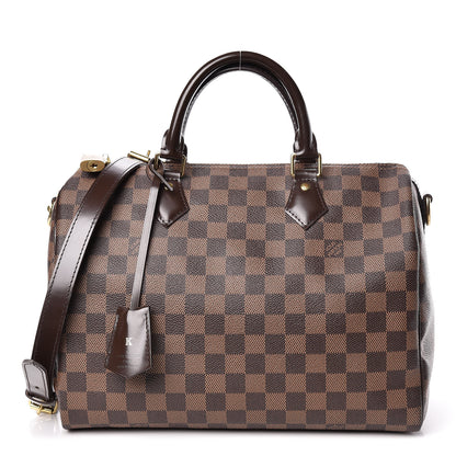Louis Vuitton Damier Ebene Speedy Bandouliere 30 1 of 15