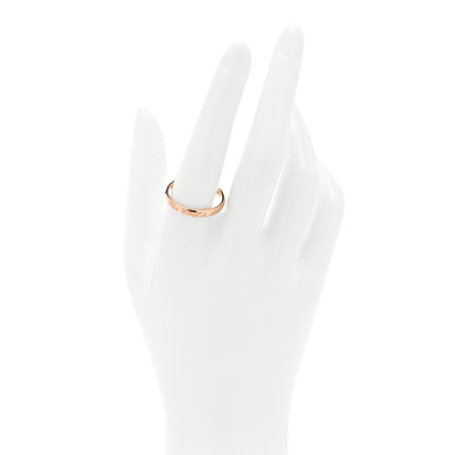 Van Cleef & Arpels 18K Rose Gold Tendrement Signature Wedding Band Ring 60 9 2 of 5
