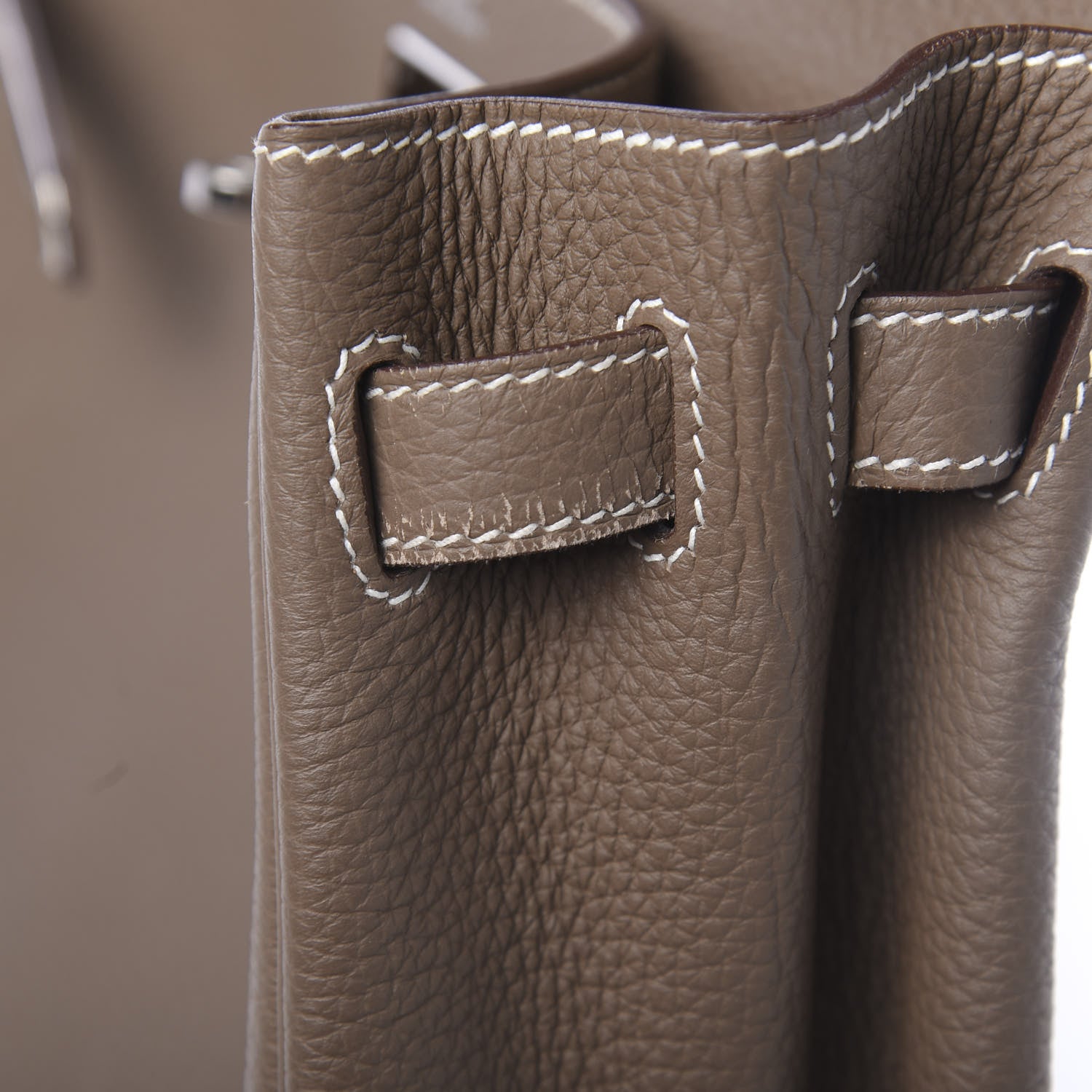 Hermes Togo Kelly Retourne 32 Etoupe 8 of 16