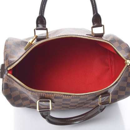 Louis Vuitton Damier Ebene Speedy 30 5 of 7