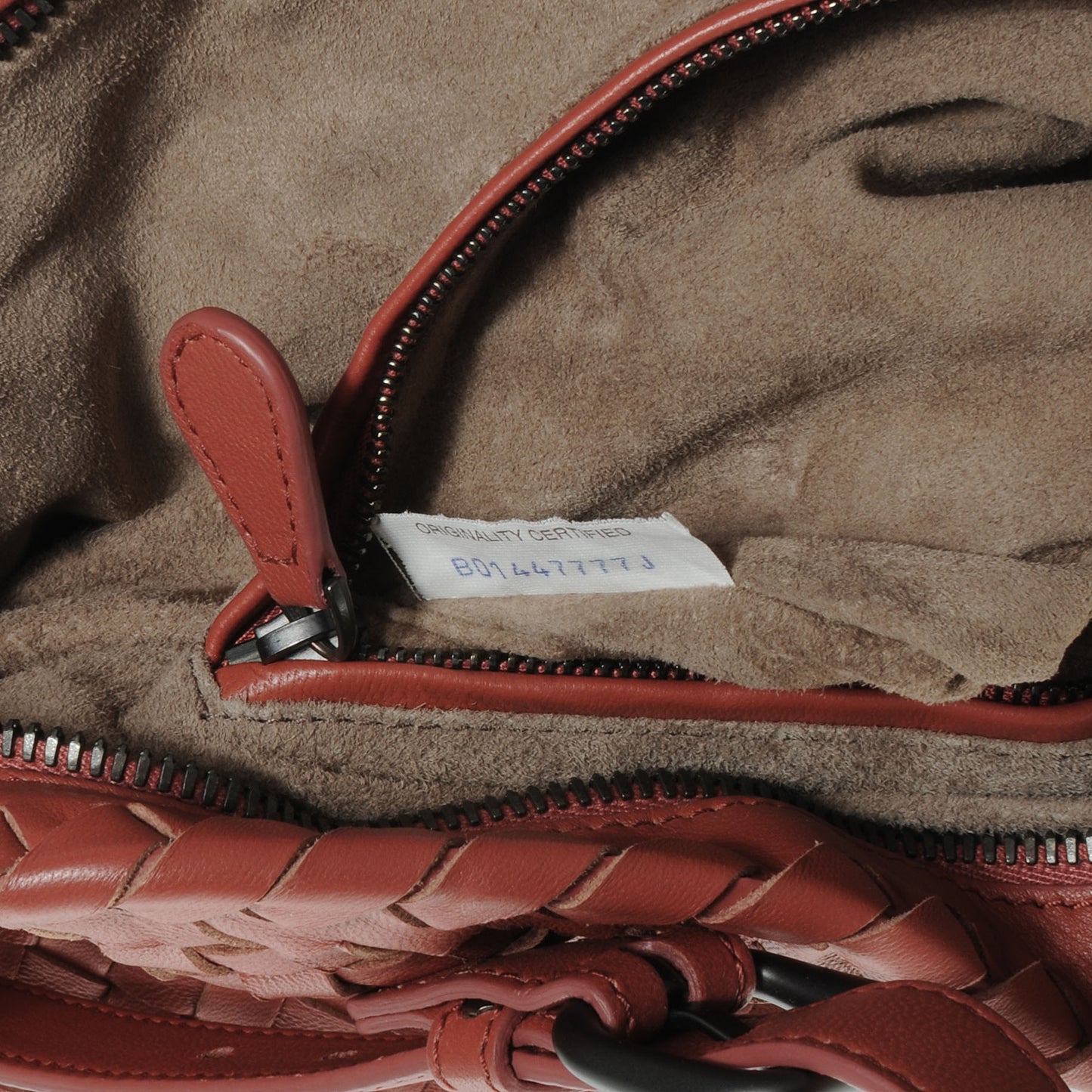 Nappa Intrecciato Handbag Appia