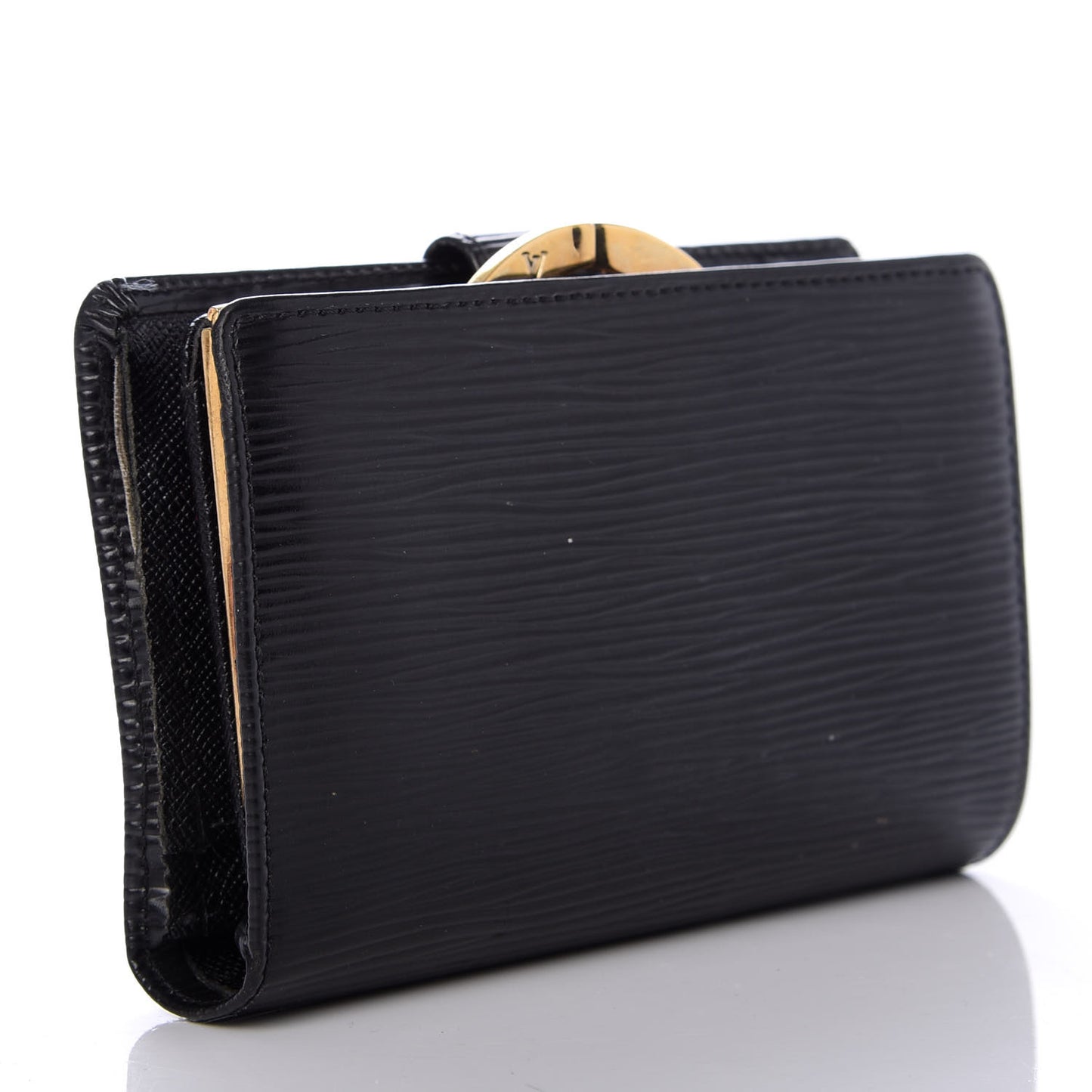 Epi French Purse Wallet Black
