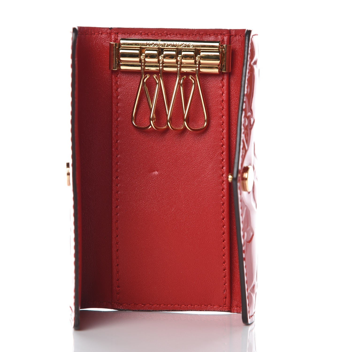 Louis Vuitton Vernis Multicles 4 Key Holder Cherry 5 of 9