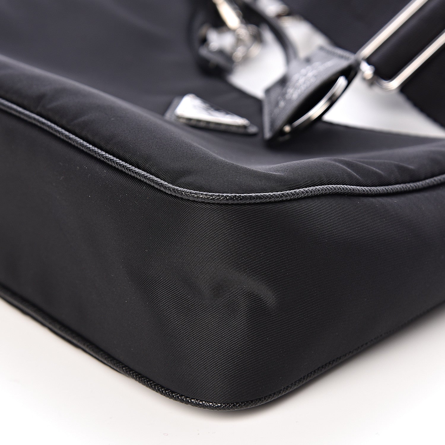 Prada Nylon Re-Edition 2005 Shoulder Bag Black 12 of 14