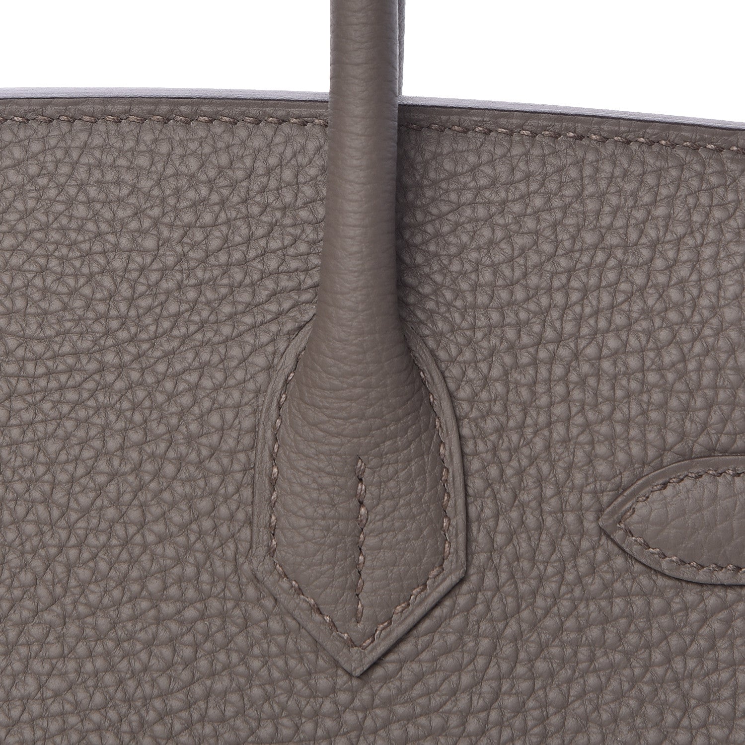 Hermes Togo Birkin 30 Etain 12 of 38