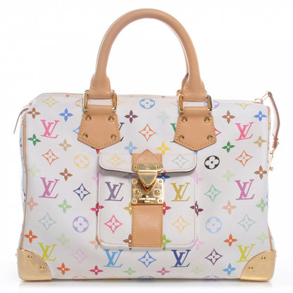 Louis Vuitton Monogram Multicolor Speedy 30 White 1 of 7