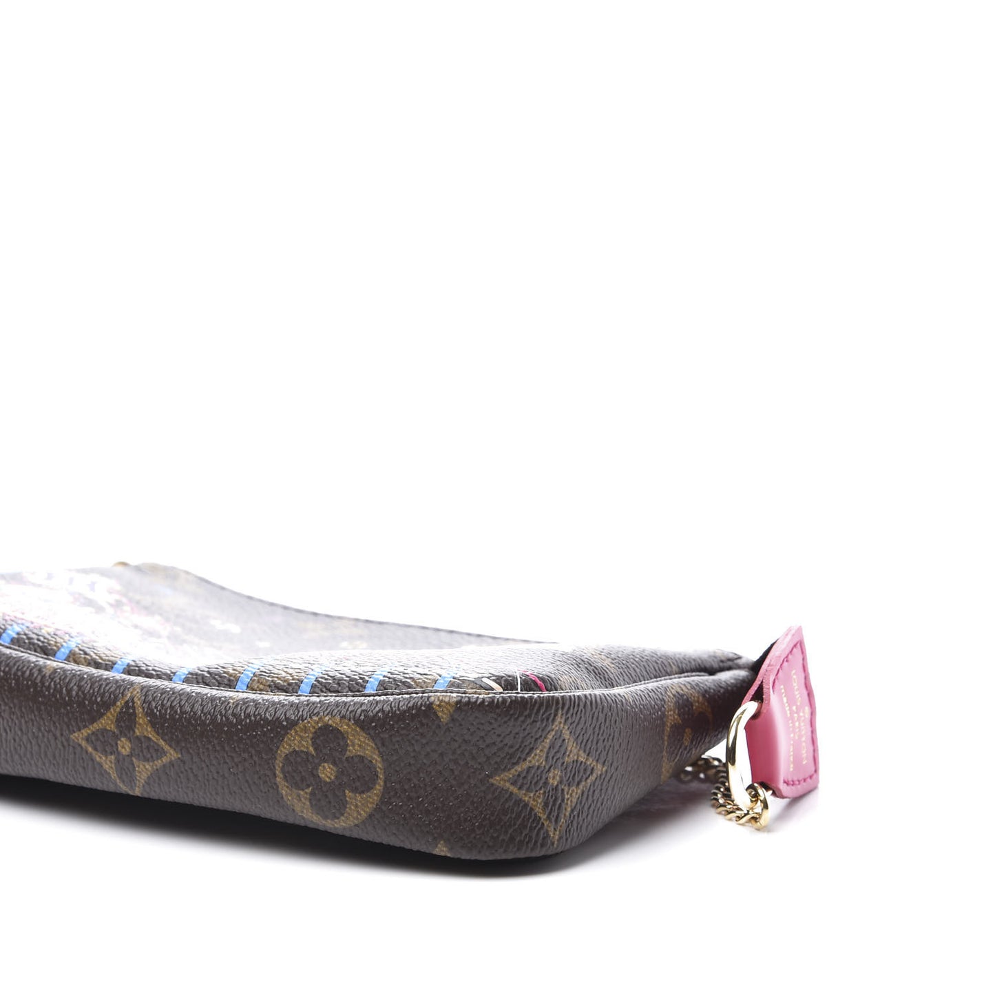 Monogram 2020 Christmas Animation Roller Coaster Mini Pochette Accessories Pivoine