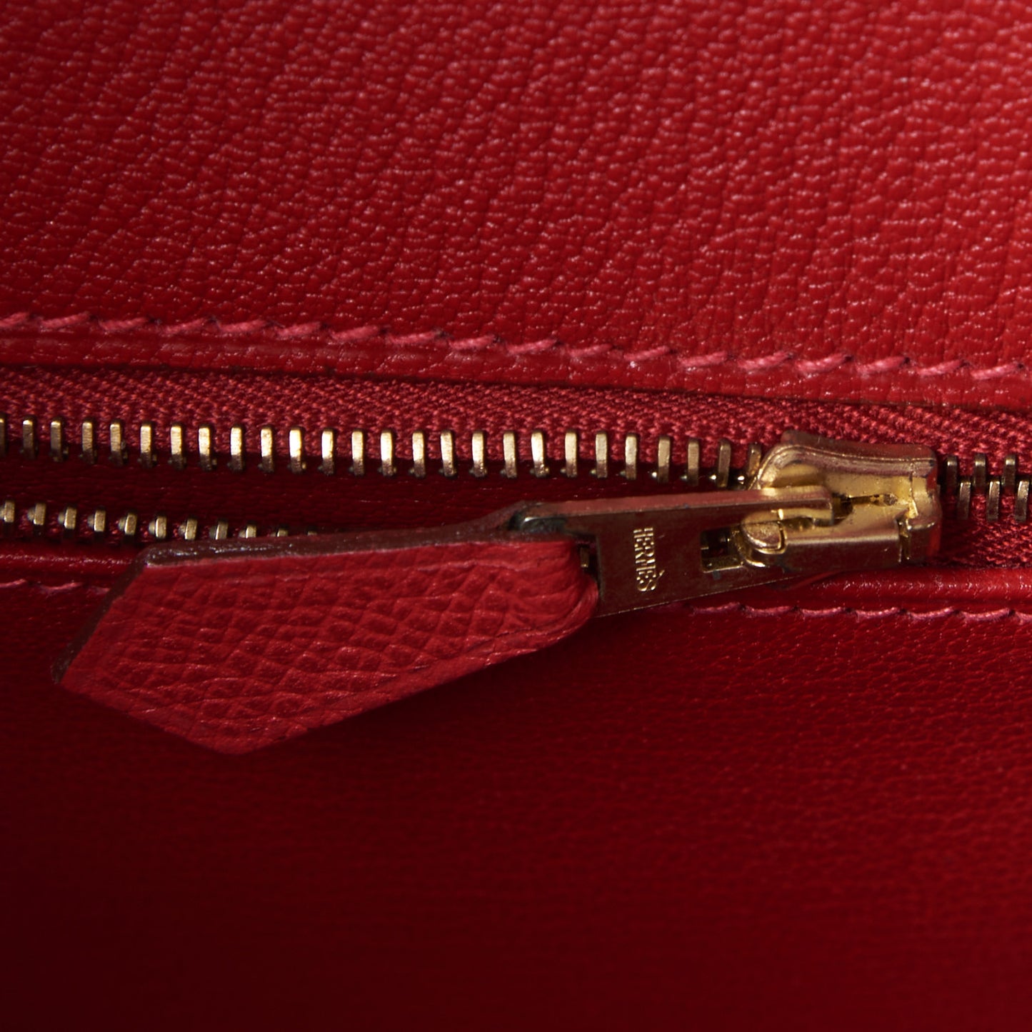 Epsom Birkin 35 Rouge Vif