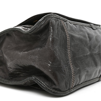 Chloe Calfskin Large Bay Tote Dark Grey 9 of 9