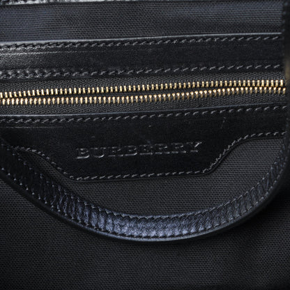 Burberry House Check Small Canterbury Tote Black 6 of 9