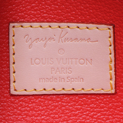 Louis Vuitton Monogram Kusama Pumpkin Dots Cosmetic Pouch Red 7 of 8