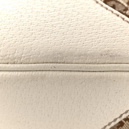 Gucci Monogram Bamboo Horsebit Hobo Off White 21 of 22