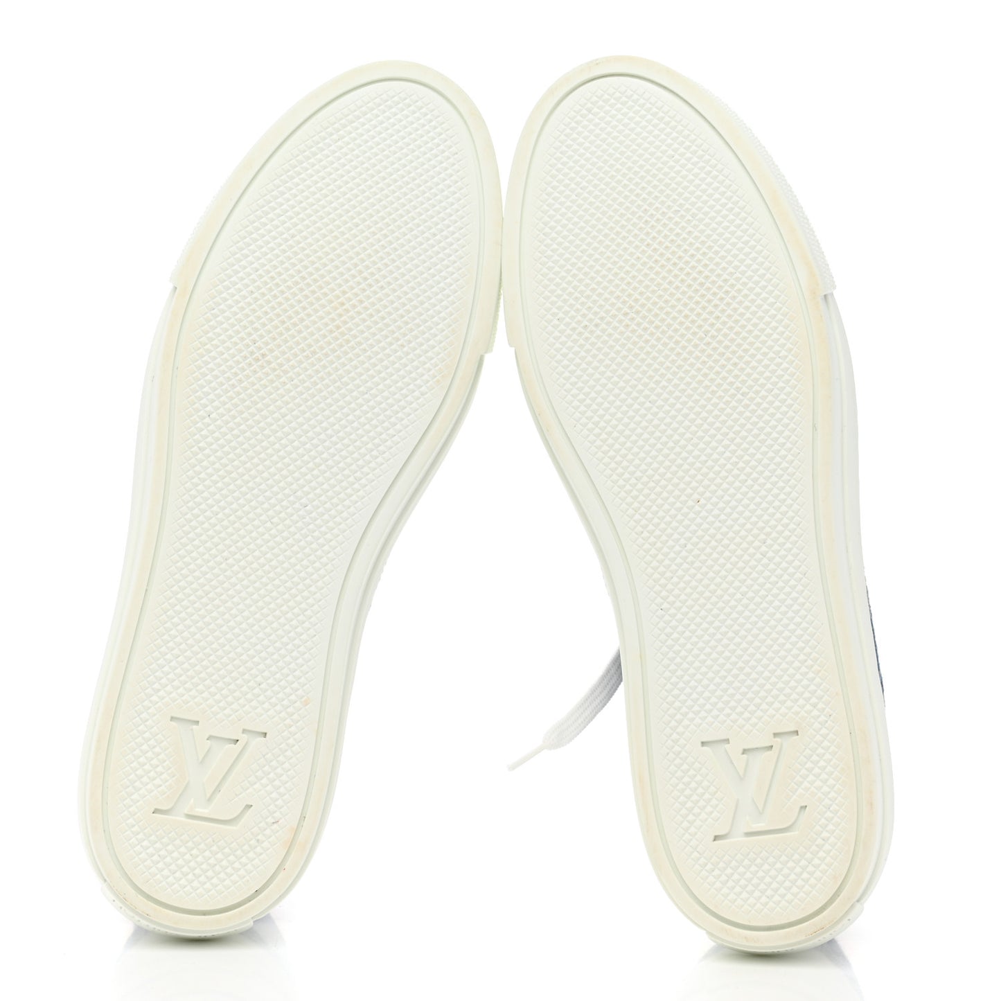 Denim Monogram Stellar Sneakers 37 Bleu Jeans Blue