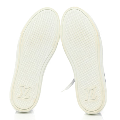 Louis Vuitton Denim Monogram Stellar Sneakers 37 Bleu Jeans Blue 5 of 8