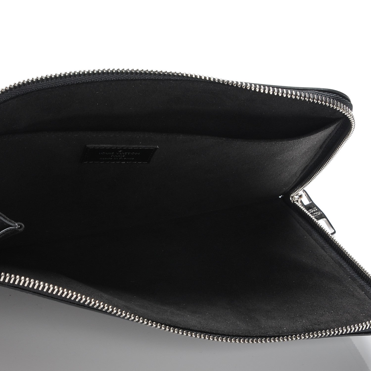 Louis Vuitton Calfskin Souple Pochette Jour PM Black 5 of 6