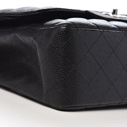 Chanel Caviar Quilted Jumbo Double Flap Black 8 of 16