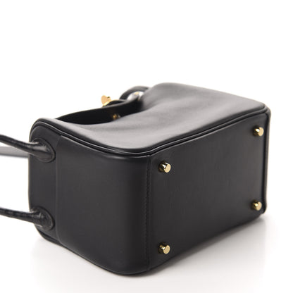 Hermes Swift Matte Alligator Mini Touch Lindy 20 Black 4 of 11