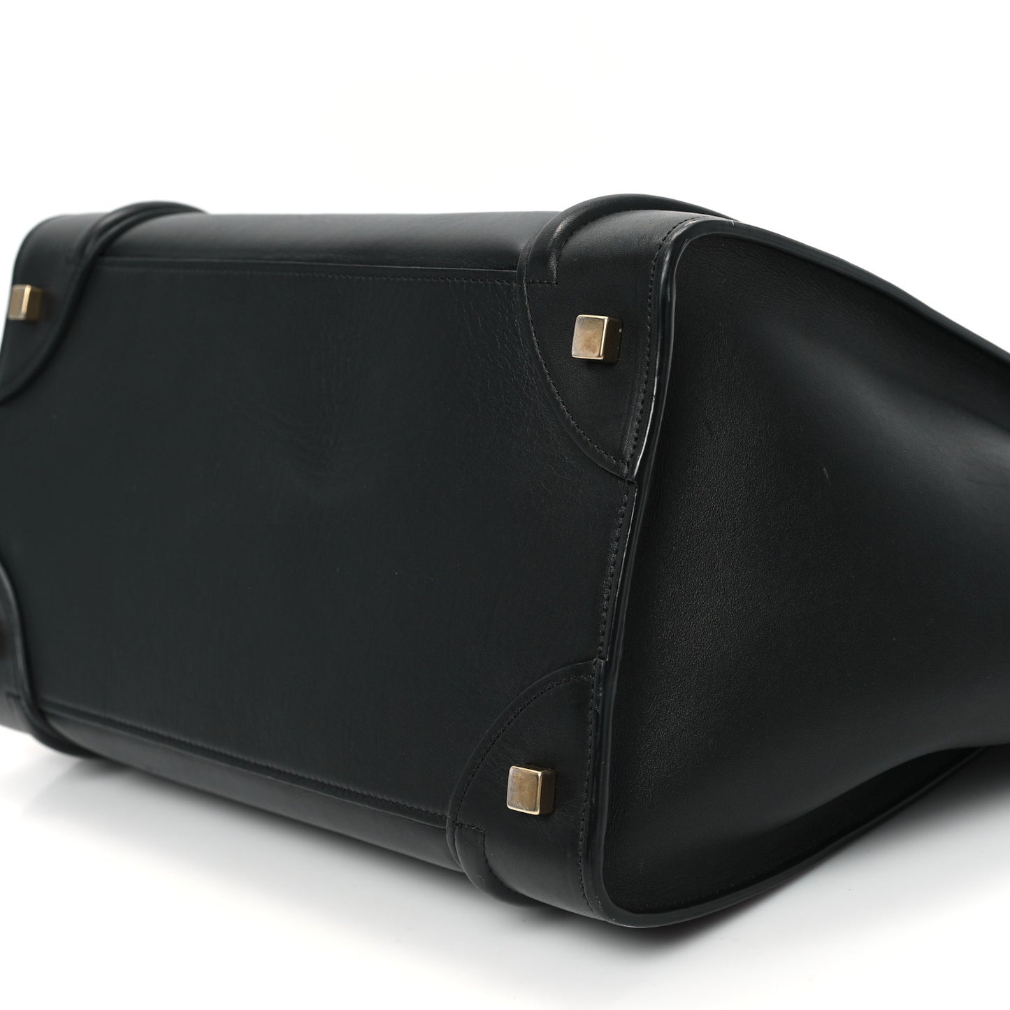 Smooth Calfskin Mini Luggage Black