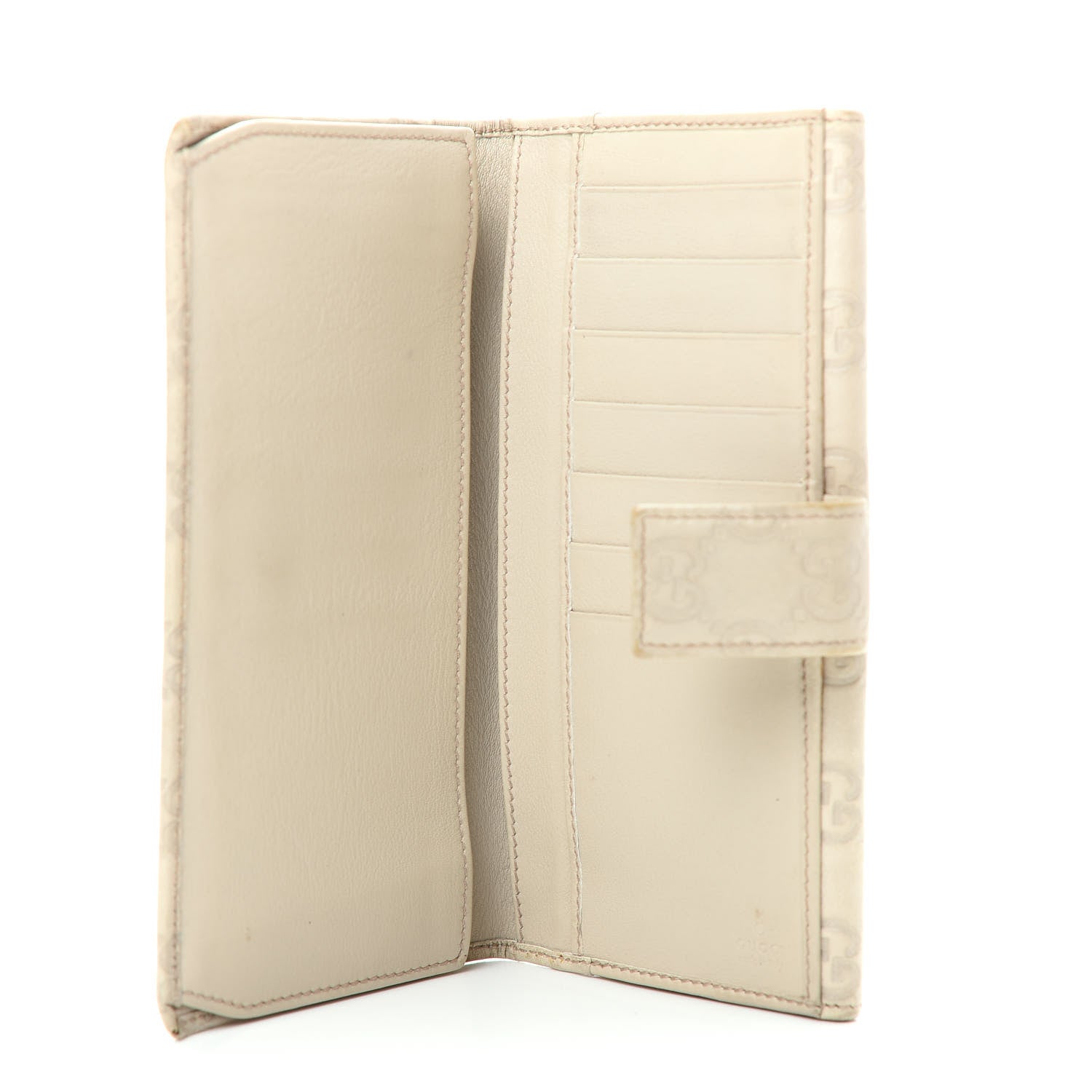 Gucci Guccissima Princy Continental Wallet Off White 5 of 8