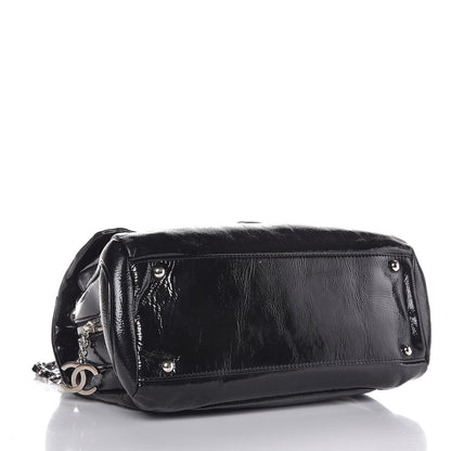 Chanel Patent Large Luxe Ligne Flap Black 4 of 7