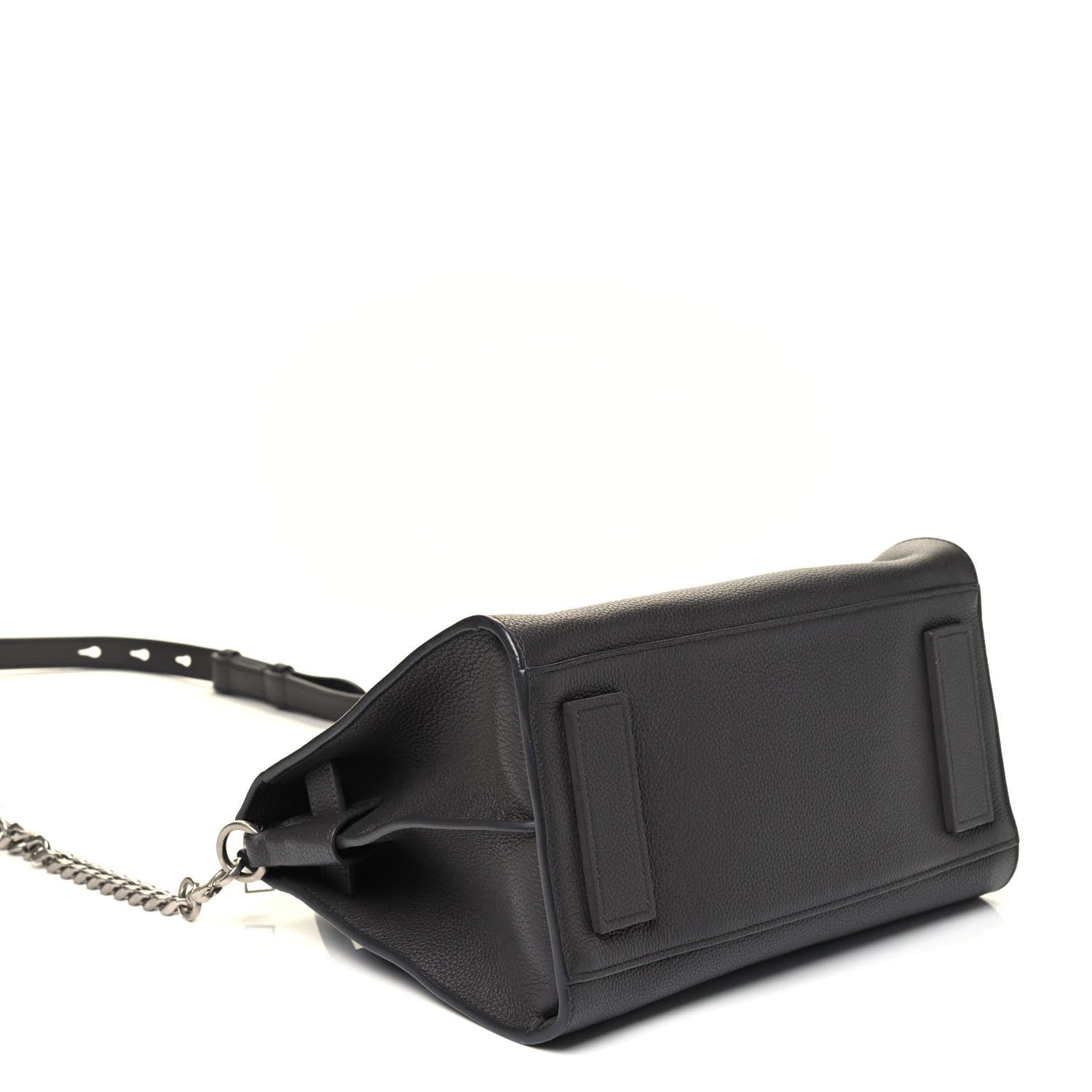 Saint Laurent Grained Calfskin Baby Supple Sac De Jour Asphalt 3 of 4