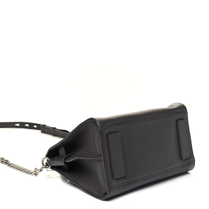 Saint Laurent Grained Calfskin Baby Supple Sac De Jour Asphalt 3 of 4