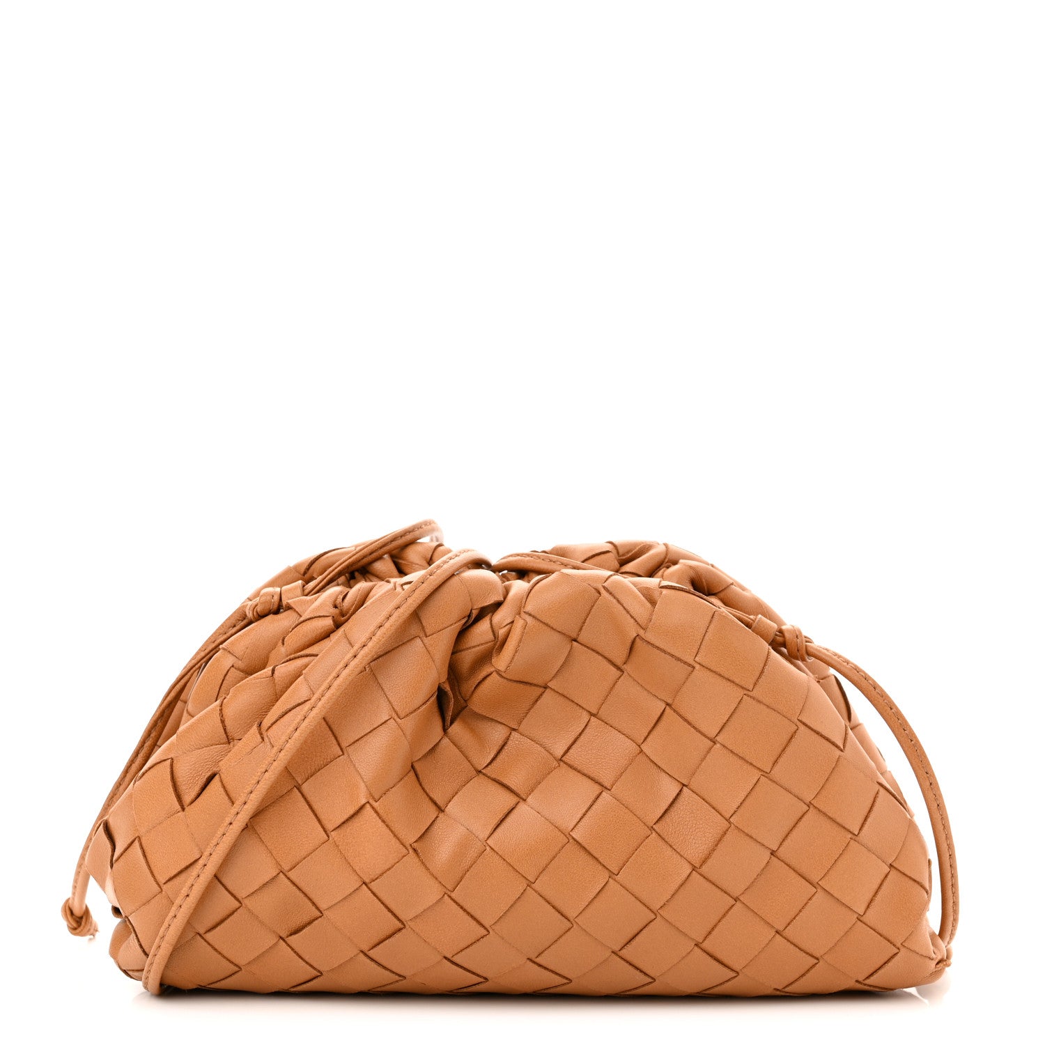 Bottega Veneta Nappa Intrecciato The Mini Pouch Carmel 1 of 11